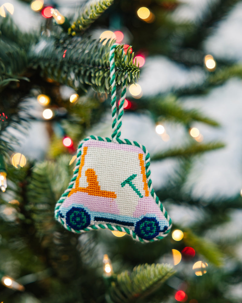 Furbish Needlepoint Icon Ornament