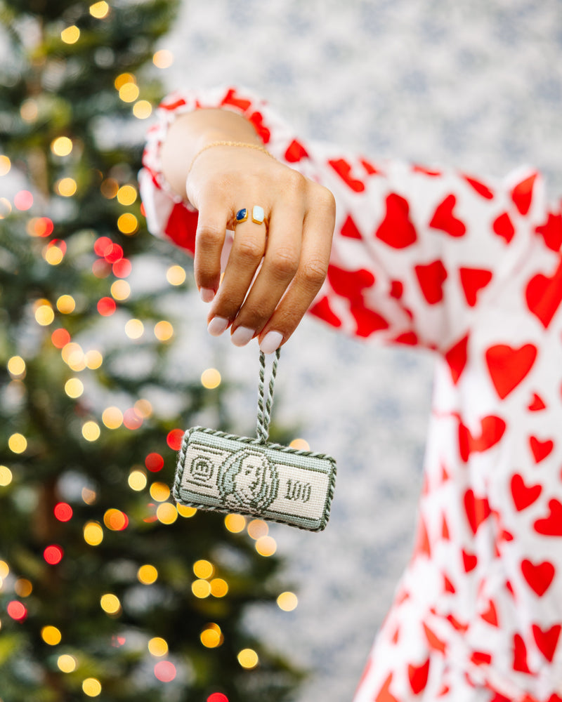 Furbish Needlepoint Icon Ornament