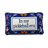 Furbish Pickleball Era Needlepoint Pillow