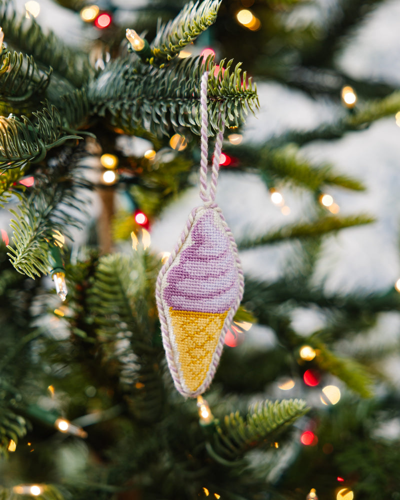 Furbish Needlepoint Icon Ornament