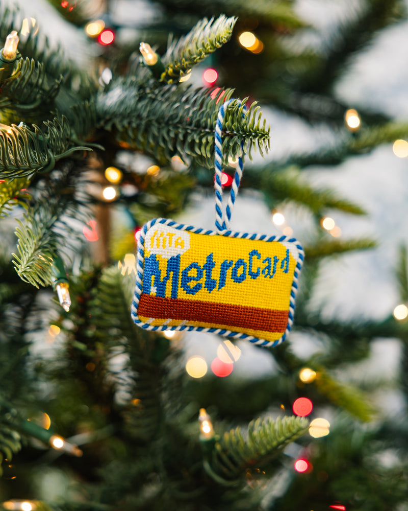 Furbish Needlepoint Icon Ornament