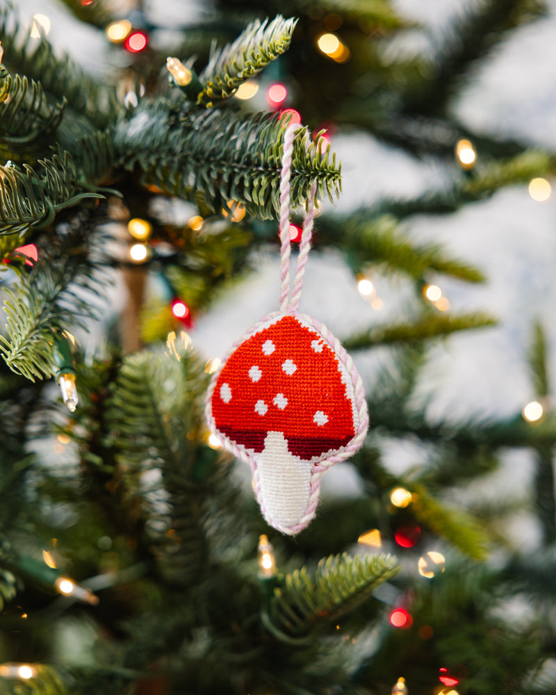 Furbish Needlepoint Icon Ornament