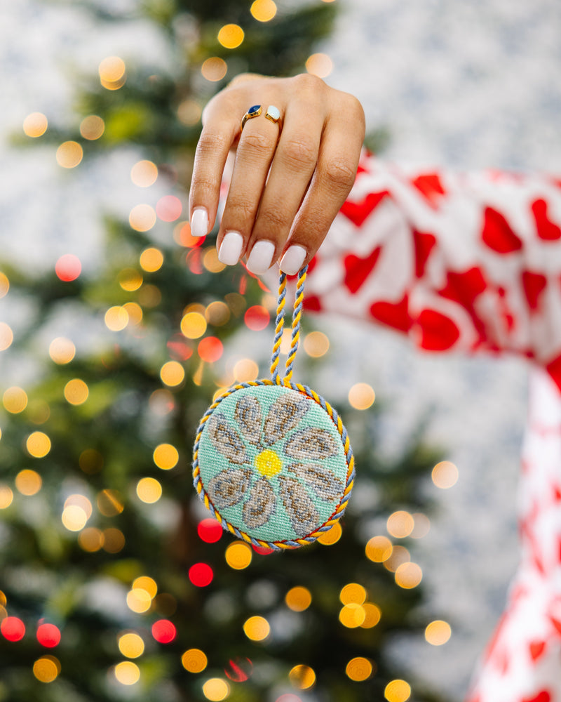 Furbish Needlepoint Icon Ornament