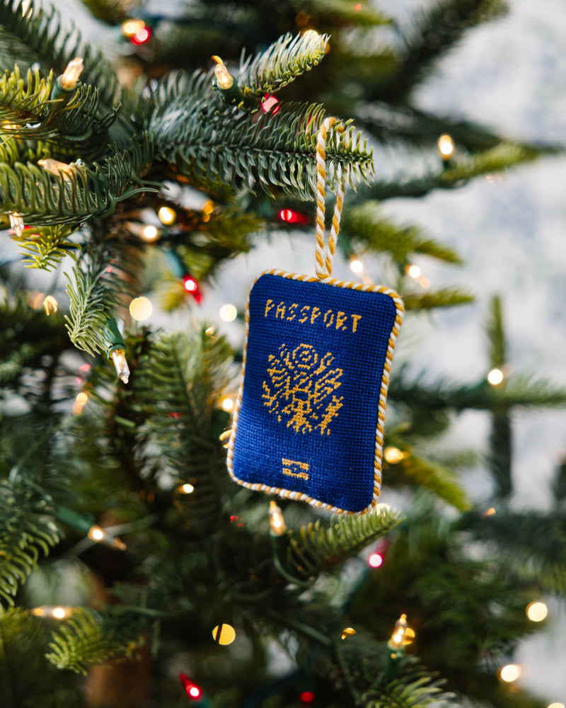 Furbish Needlepoint Icon Ornament