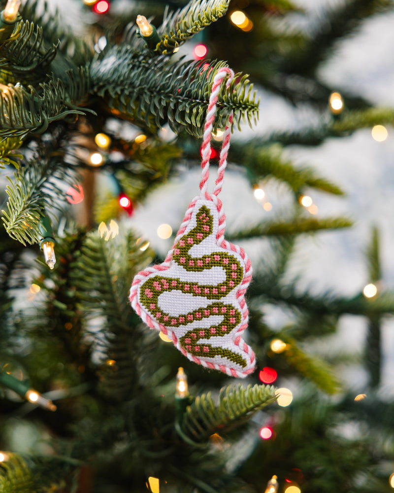 Furbish Needlepoint Icon Ornament