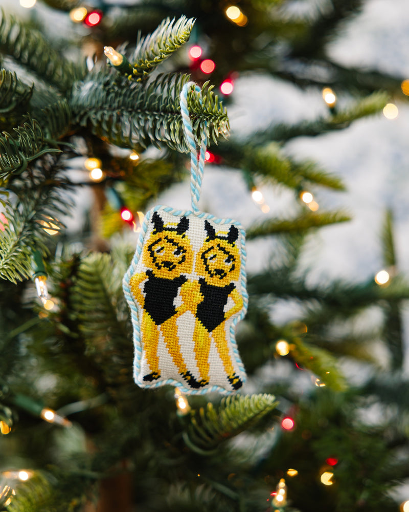 Furbish Needlepoint Icon Ornament