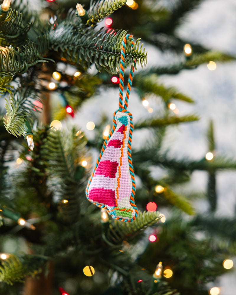 Furbish Needlepoint Icon Ornament