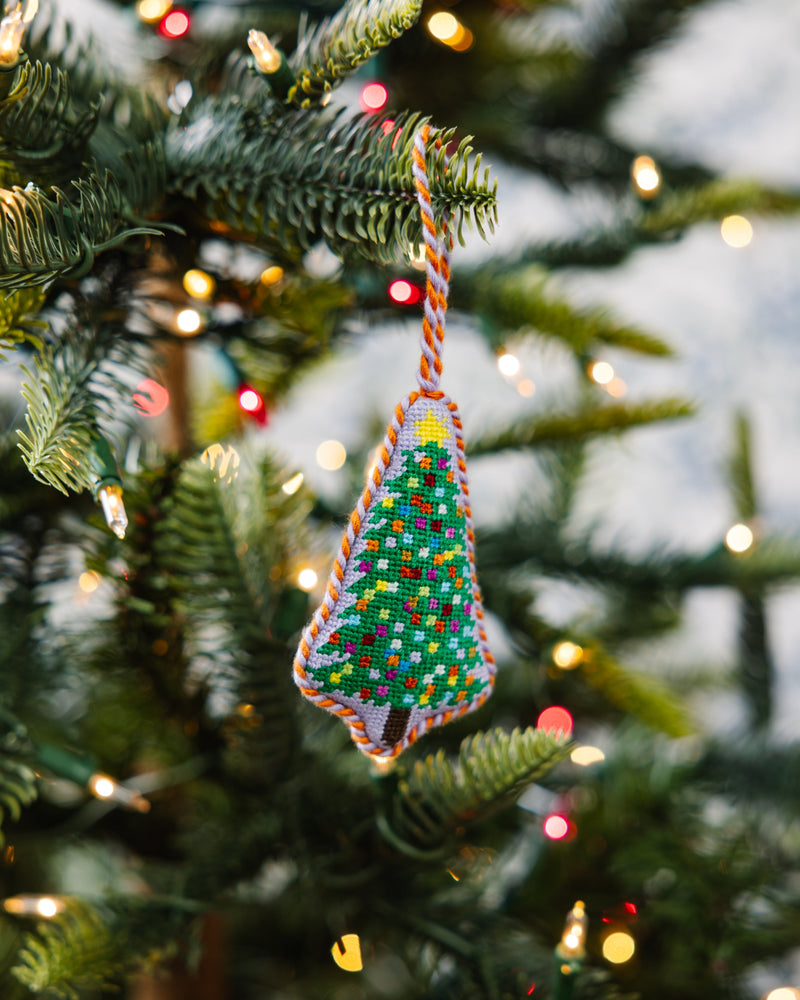 Furbish Needlepoint Icon Ornament