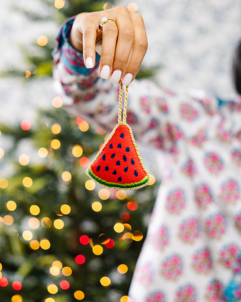 Furbish Needlepoint Icon Ornament