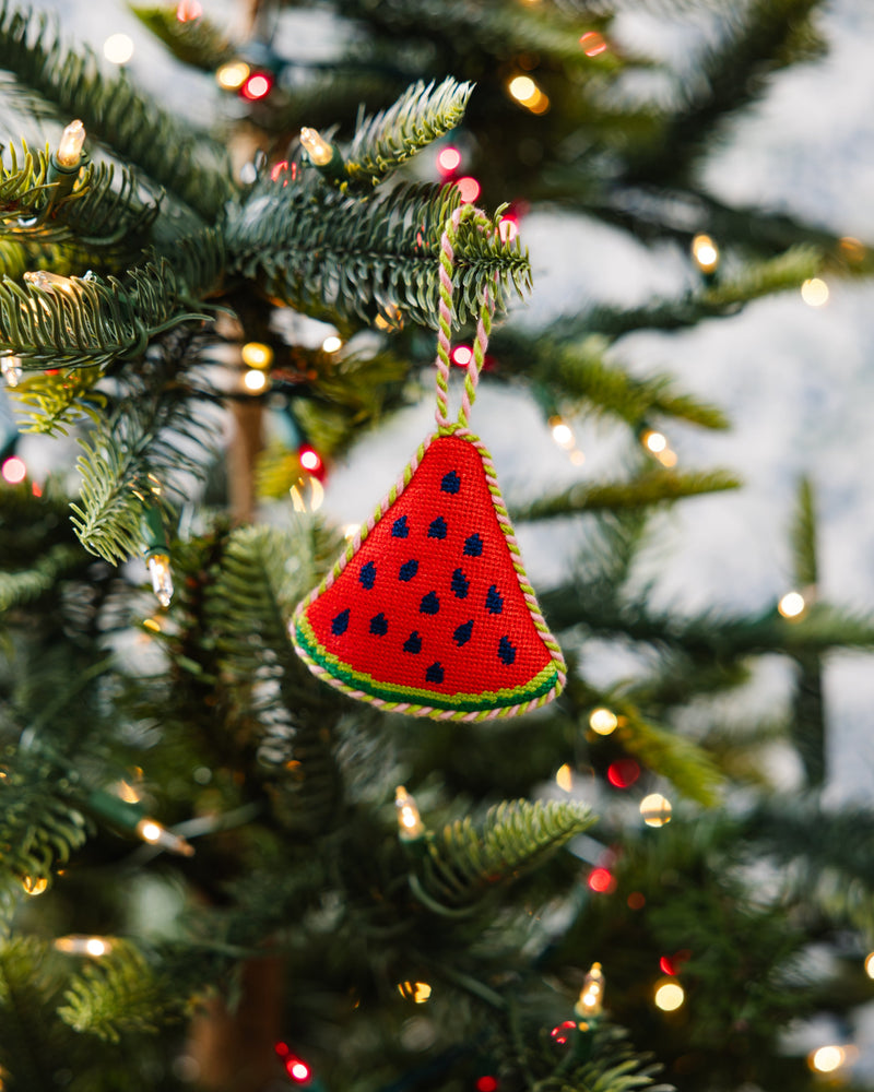 Furbish Needlepoint Icon Ornament