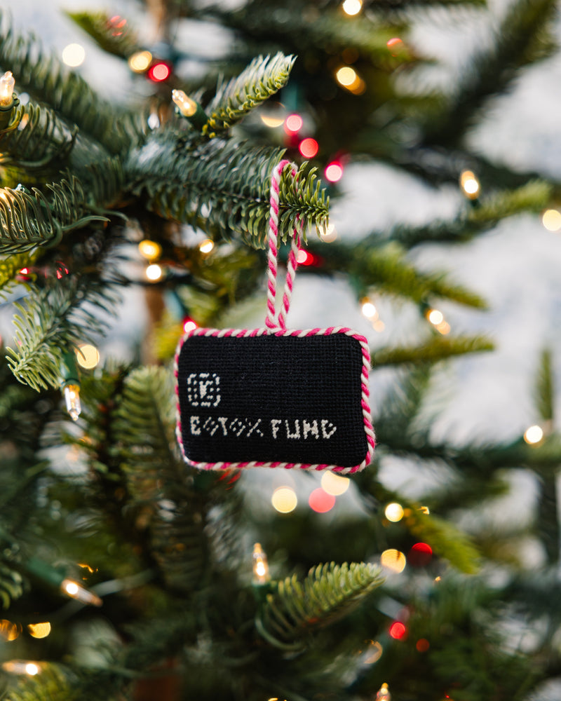 Furbish Needlepoint Icon Ornament