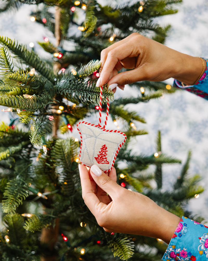 Furbish Needlepoint Icon Ornament