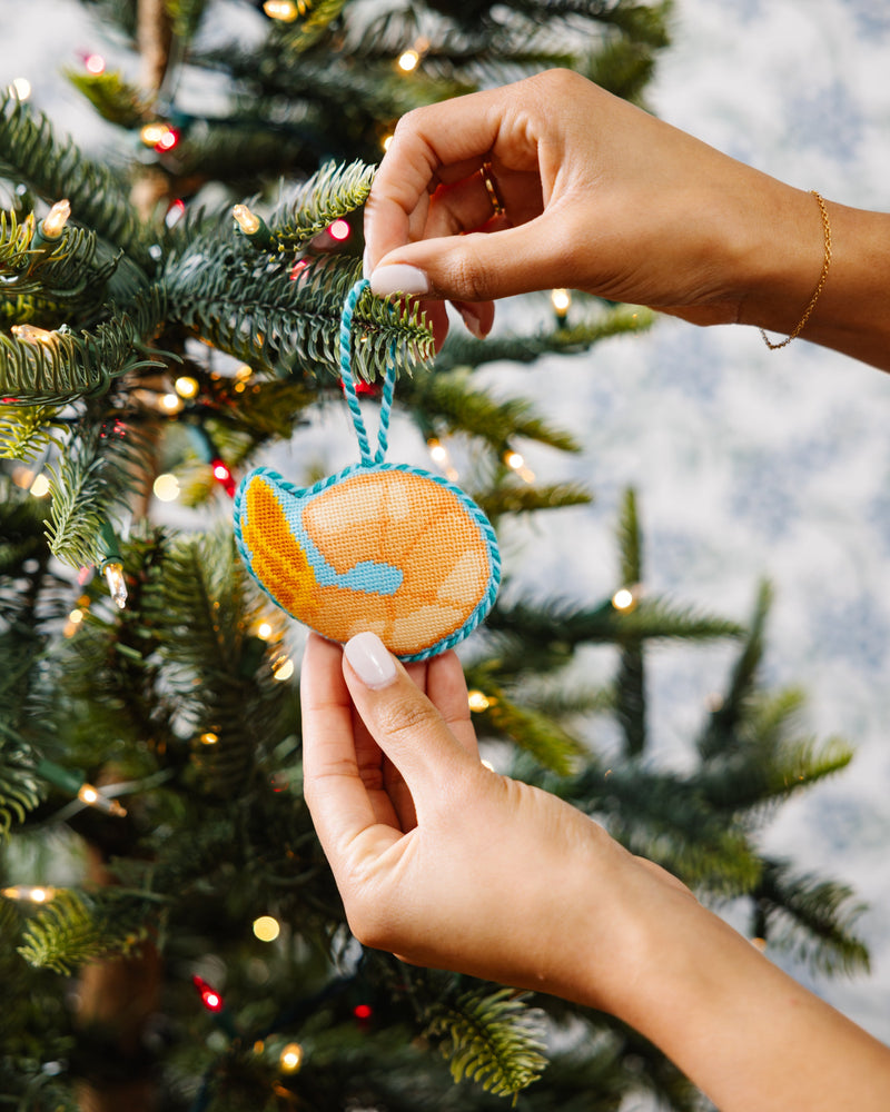 Furbish Needlepoint Icon Ornament