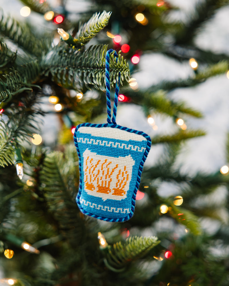 Furbish Needlepoint Icon Ornament