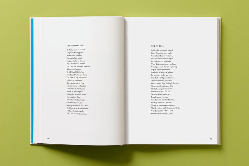 André Butzer. Friedrich Hölderlin. Die Jahreszeiten / The Seasons (German, English)