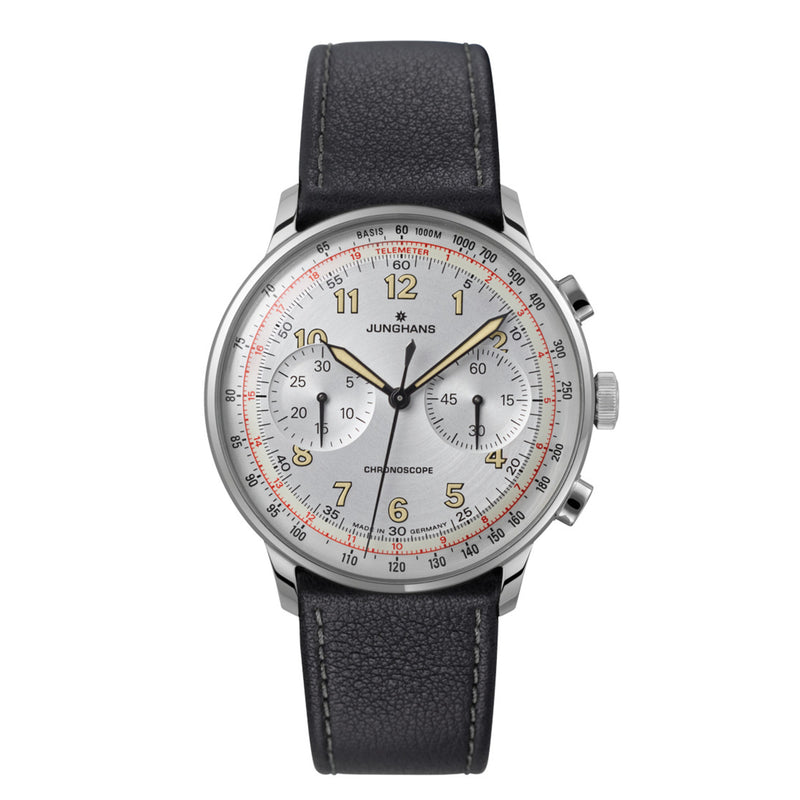 Junghans Telemeter Watch | Silver / Black