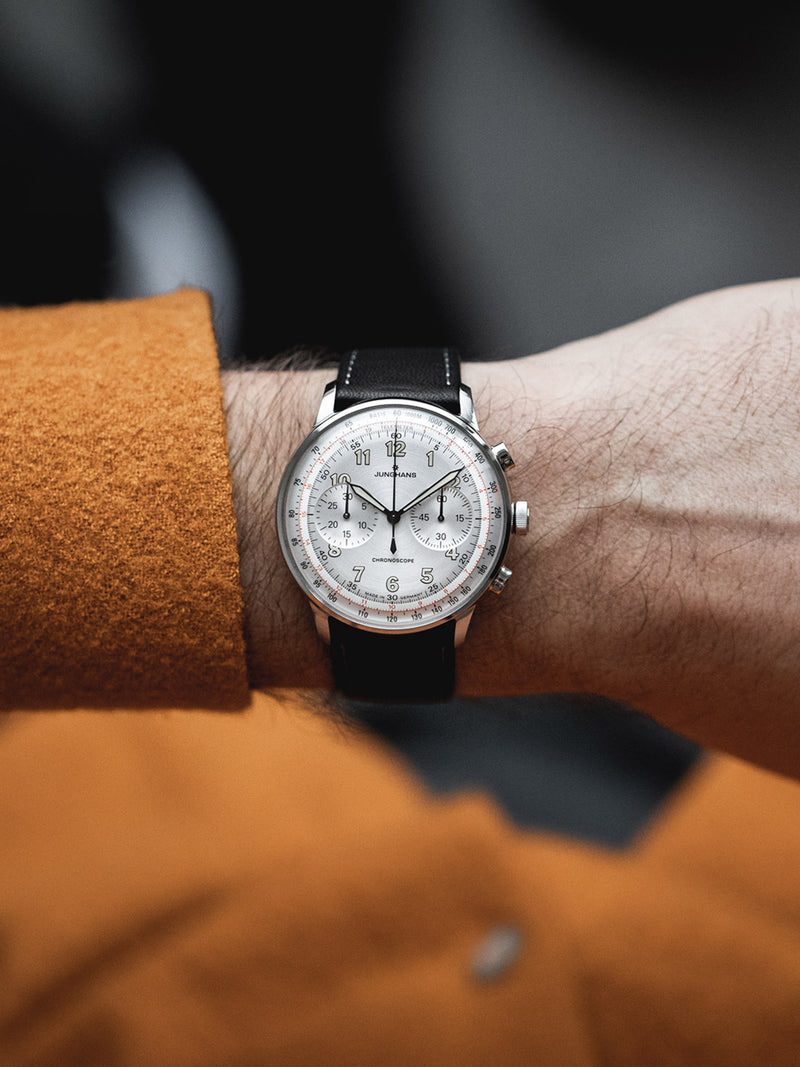 Junghans Telemeter Watch | Silver / Black