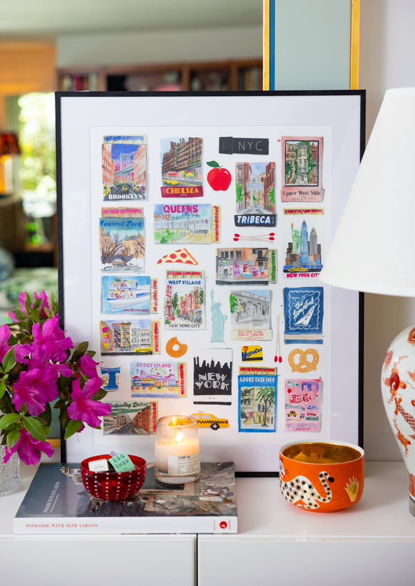 Furbish NYC Boroughs Matchbook Print