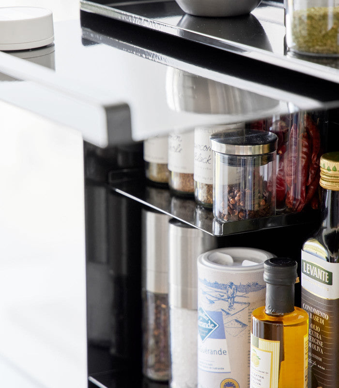 Yamazaki Concealable Spice Rack | Steel