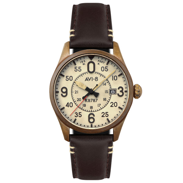 AVI-8 Spitfire Smith Automatic | Oxidized Bronze