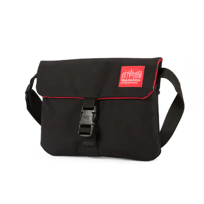 Manhattan Portage Jones Shoulder Bag - Water Resistant, Slim Flap Bag With Buckle, Adjustable Strap - Navy - View #8