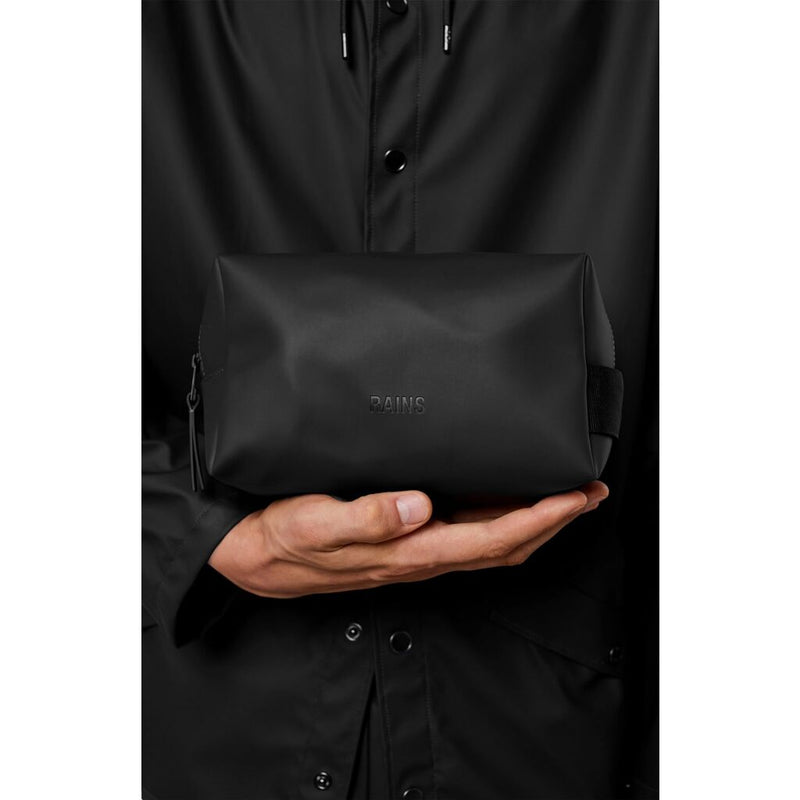 Rains® Wash Bag Small in Black for $34