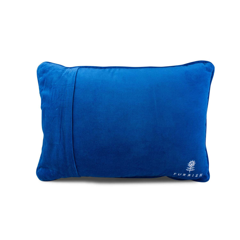 Furbish Try Me Needlepoint Pillow