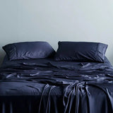 Ocean | Signature Sateen Sheet Set Made with 100% Bamboo Lyocell #Color_ocean