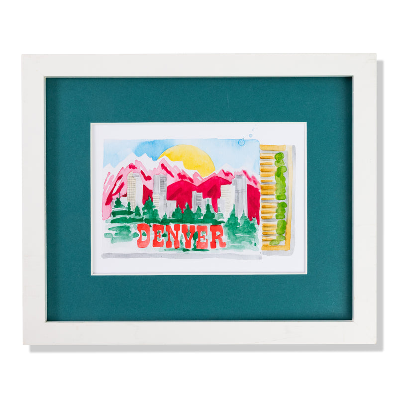 Furbish Wall Art Print Matchbook