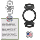 Bertucci A-2SEL Super Illuminated Ghost Gray™ EL dial- #31V Black Tridura™ Vtech band + 30o Black Pro-Guard™