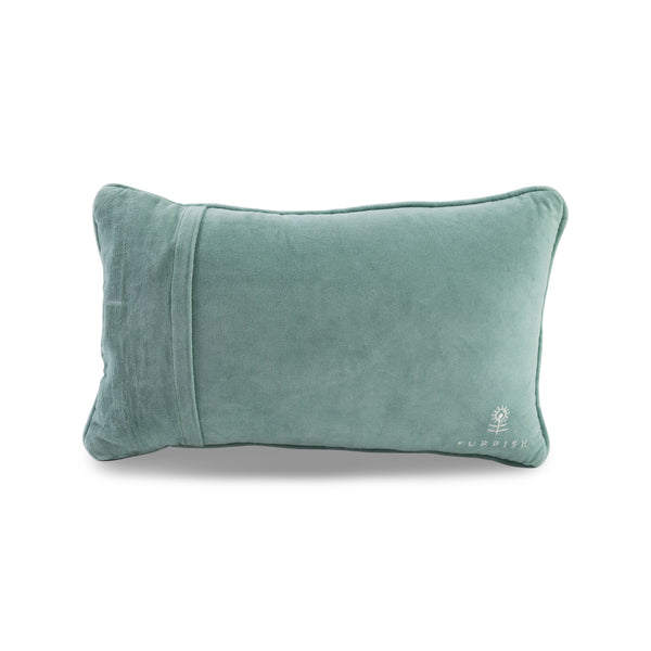 Furbish Needlepoint Pillow | 9"x15"