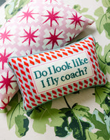 Furbish Needlepoint Pillow | 9"x15"