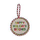 Furbish Needlepoint Ornament | 3.5"