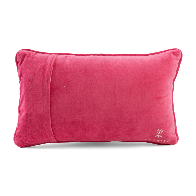 Furbish Needlepoint Pillow | 9"x15"