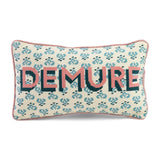 Furbish Needlepoint Pillow | 9"x15"