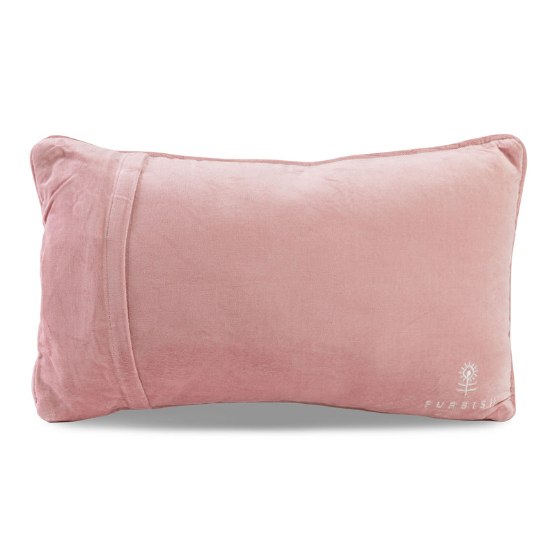 Furbish Needlepoint Pillow | 9"x15"