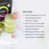 Tropeaka Strawberry Matcha Tea Powder