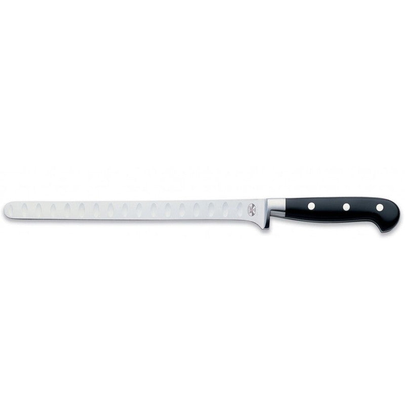 Coltellerie Berti Salmon Knife | 10" full tang blade Black Lucite