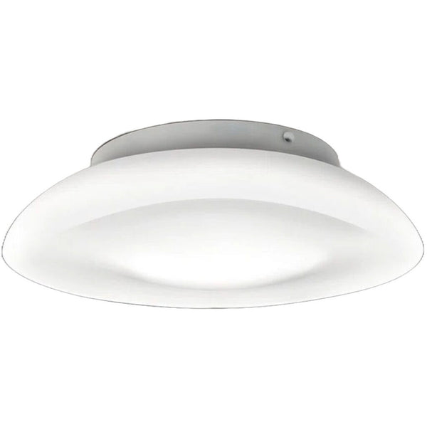 Artemide Lunex 17 Wall/Ceiling Light | 19W WH/WH DIM 2-WIRE UNV