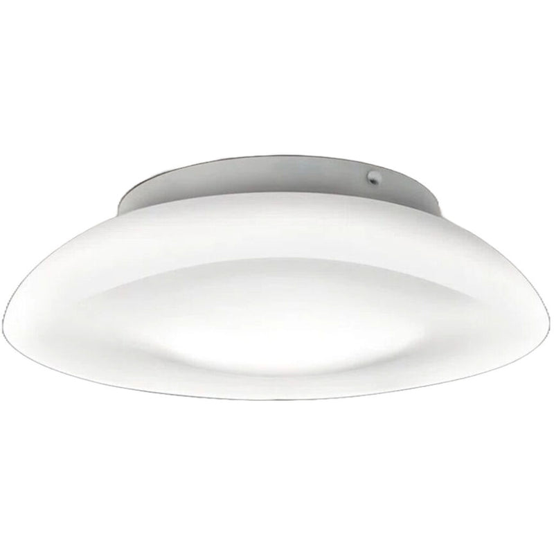Artemide Lunex 17 Wall/Ceiling Light | 19W WH/WH DIM 2-WIRE UNV