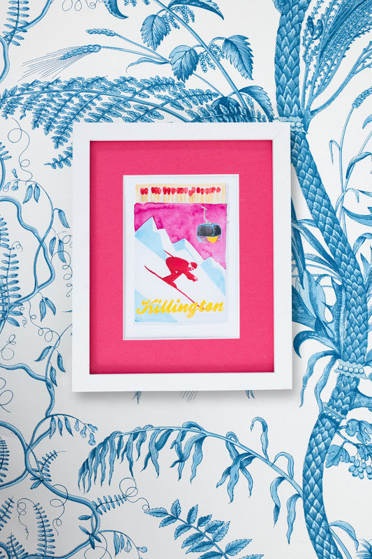 Furbish Killington Matchbook Art Print