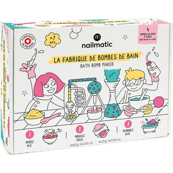 Nailmatic - Kids DIY Bath Bomb Maker Kit