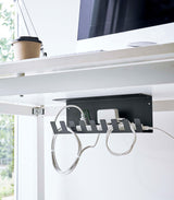 Yamazaki Under-Desk Cable Organizer | Steel
