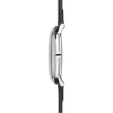 Junghans max bill Damen - Sapphire Glass Watch | Stainless Steel Case White Dial Black Strap