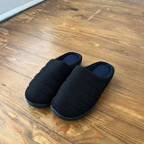 SUBU - Light Summer Slippers - Black on Black