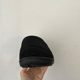 SUBU - Light Summer Slippers - Black on Black