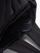 Cote & Ciel | Sleek Nylon Bag | Black