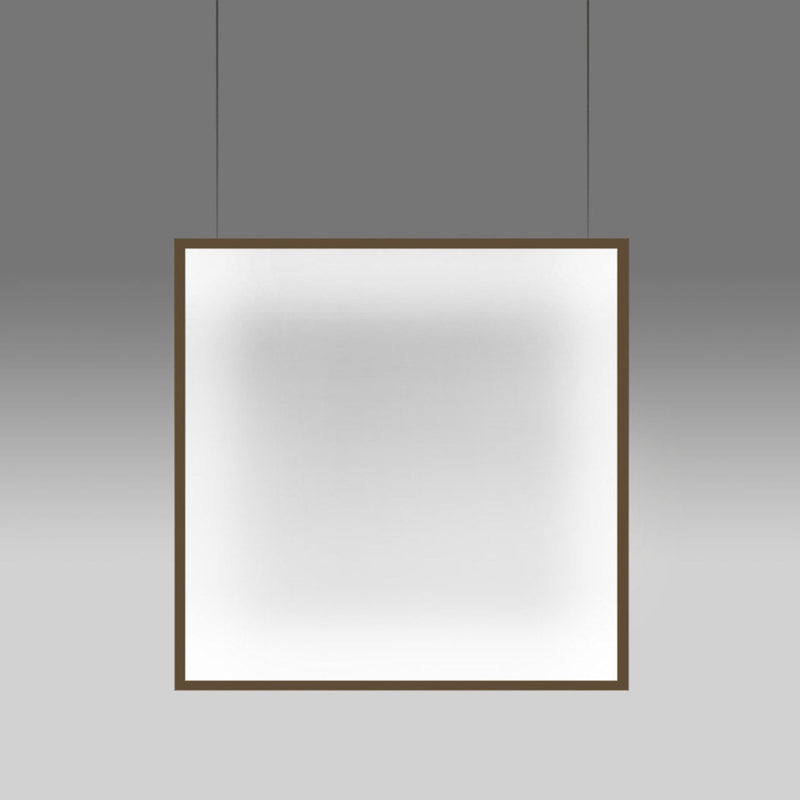 Artemide DISCOVERY SPACE 90X90 SUSP LED 34W 30K 90CRI DIM 2-WIRE/0-10V UNV BRONZE Light