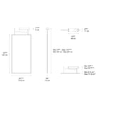 Artemide DISCOVERY SPACE 75X150 SUSP LED 54W 30K 90CRI DIM 2-WIRE/0-10V UNV Light
