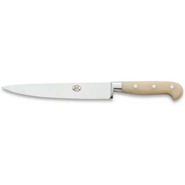 Coltellerie Berti Flexi Fish Filet Knife | 8.5" full tang flexible blade White Lucite